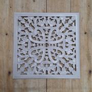 Grey Carved Panel