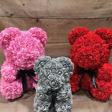 Pink Rose Bear - Main Image