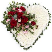 Classic White Based Heart