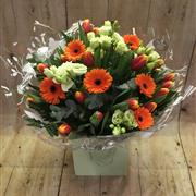 Orange Tulip Handtied