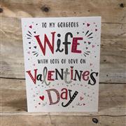 Valentines Card Wife