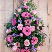 Pink Rose &amp; Freesia Spray