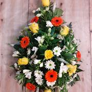 Yellow, White &amp; Orange Spray