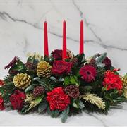 Tinsel Table Arrangement