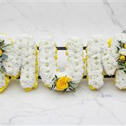 Mum Yellow &amp; White