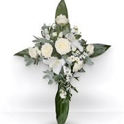 Simple White Cross